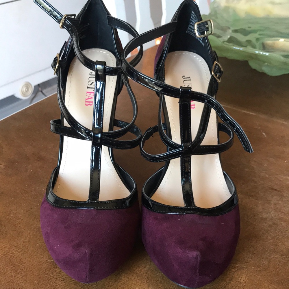 JustFab Heeled Shoes NWOT